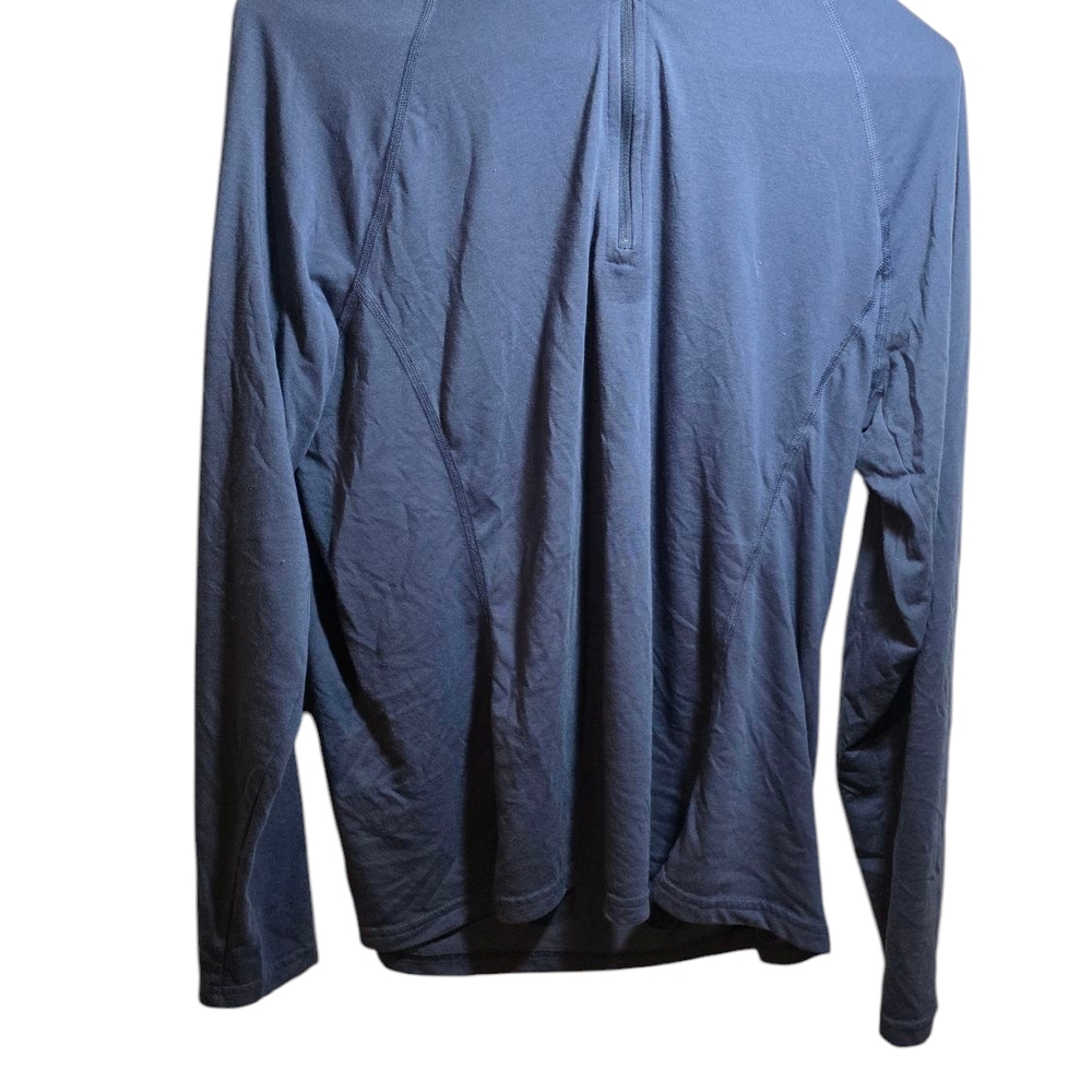 Orvis Long Sleeve Blue Tee Relaxed Fit